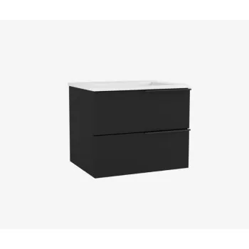 Vannas istabas skapītis OZE Celtic (bez izlietnes) 800mm Melns Matēts