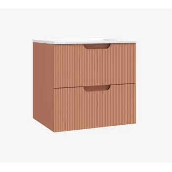 Vannas istabas skapītis OZE Hipster (bez izlietnes) 600mm Terracotta