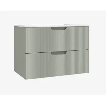 Vannas istabas skapītis OZE Hipster (bez izlietnes) 800mm Sage Green