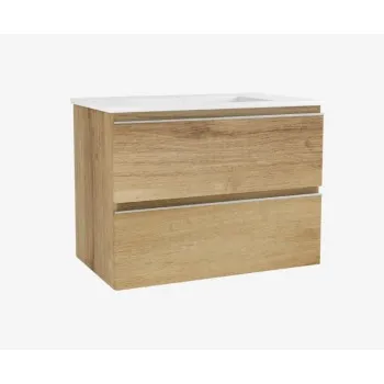 Vannas istabas skapītis OZE ar izlietni COME 1000mm Golden Oak