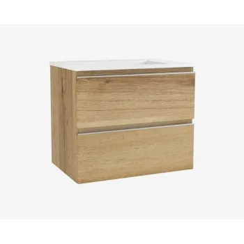 Vannas istabas skapītis OZE ar izlietni COME 600mm Golden Oak