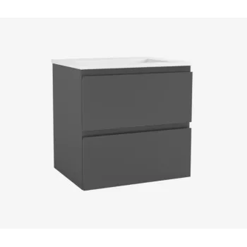 Vannas istabas skapītis OZE ar izlietni COME 600mm Pelēks