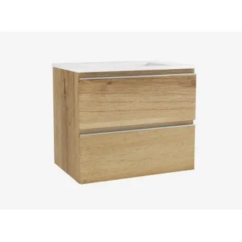 Vannas istabas skapītis OZE ar izlietni COME 700mm Golden Oak