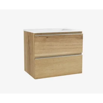 Vannas istabas skapītis OZE ar izlietni COME 800mm Golden Oak CV-CO800CD