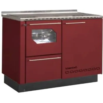 Cantrālapkures plīts Centrometal BIO-PEK 17/B-L Kreisā puse ar cepeškrāsni