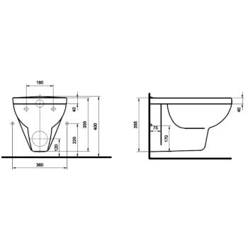 Bide KOLO  Primo, K85100000 OUTLET