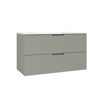 Vannas istabas skapītis OZE Hipster (bez izlietnes) 1200mm Sage Green