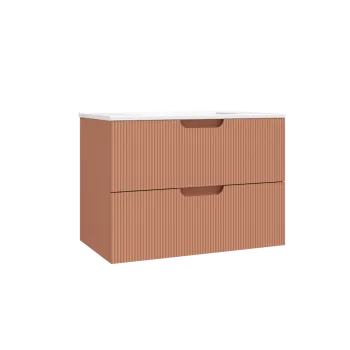 Vannas istabas skapītis OZE Hipster (bez izlietnes) 800mm Terracotta