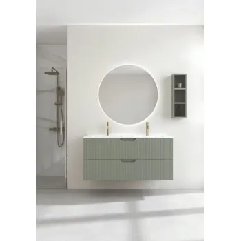Vannas istabas skapītis OZE Hipster (bez izlietnes) 1200mm Balta matēta
