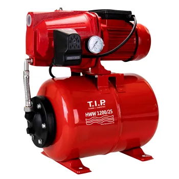 Ūdens sūknis ar hidroforu T.I.P. Pumpen HWW 1200-25-24H 1,0kW