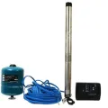 Dziļurbuma sūknis Grundfos SQE 2-70 P1-1.65kW CU301+60m (96160961)