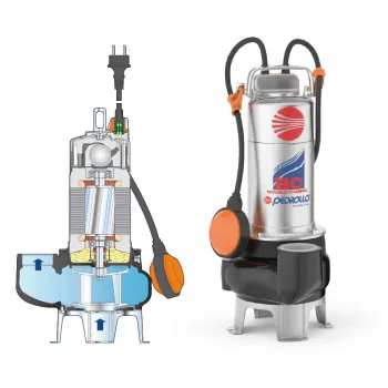Iegremdējamais (Drenāžas) sūknis Pedrollo BCm 15-50-N 1,1kW 230V 50Hz
