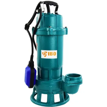 Iegremdējamais Ūdens Sūknis IBO F1100 (1.1kW ~230V) ar smalcinātāju 16FKPF1100