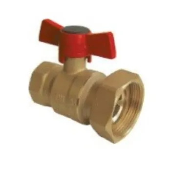 Lodveida krāns sūknim ar saskrūvi Herz  1"x1½" (1226903)