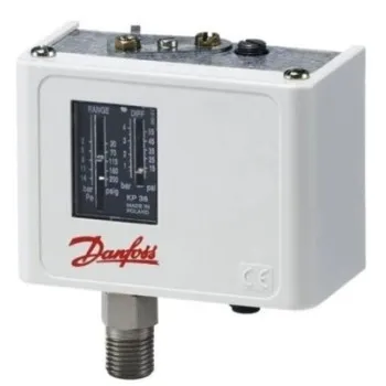 Spiediena relejs Danfoss KP35 1/4" 0.2-7.5 bar Danfoss