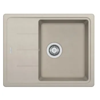 Virtuves izlietne Franke Basis Fragranīta BFG 611-62, 62x50 cm, sahara 114.0285.111