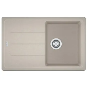 Virtuves izlietne Franke Basis Fragranīta BFG 611-78, 78x50 cm, sahara 114.0285.184
