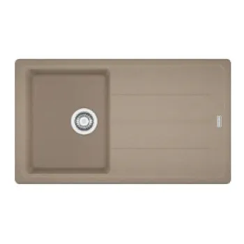 Virtuves izlietne Franke Basis Fragranīta BFG 611-86, 86x50 cm, kašmirs 114.0494.911
