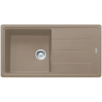 Virtuves izlietne Franke Basis Fragranīta BFG 611, 97x50 cm, kašmirs 114.0494.758