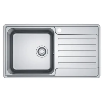 Virtuves izlietne Franke Bell  BCX 211-86/2, 86x48 cm, nerūsējošais tērauds 127.0738.577