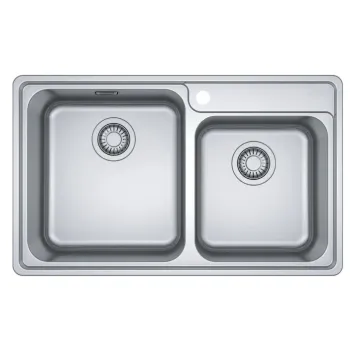 Virtuves izlietne Franke Bell BCX 220-38-32, 79x48 cm, nerūsējošais tērauds 127.0738.579