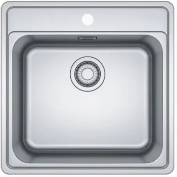 Virtuves izlietne Franke Bell BCX 610-51, 51x51 cm, nerūsējošais tērauds 101.0698.010