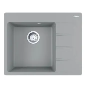 Virtuves izlietne Franke Centro Fragranīta CNG 611-62 TL/2, 62x50 cm, pelēks akmens 114.0637.502