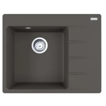 Virtuves izlietne Franke Centro Fragranīta CNG 611-62 TL/2, 62x50 cm, pelēks šīferis 114.0713.949