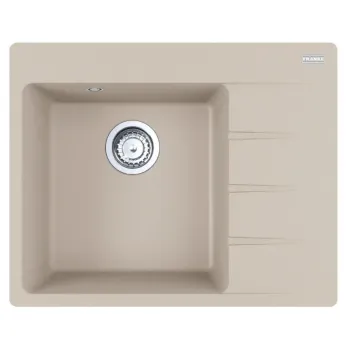 Virtuves izlietne Franke Centro Fragranīta CNG 611-62 TL/2, 62x50 cm, sahara 114.0637.493