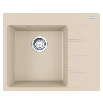 Virtuves izlietne Franke Centro Fragranīta CNG 611-62 TL/2, 62x50 cm, smilšu melanža 114.0637.497