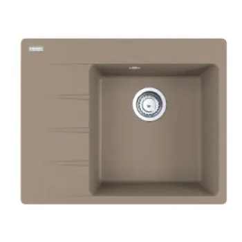 Virtuves izlietne Franke Centro Fragranīta CNG 611-62 TL/7, 62x50 cm, kašmirs 114.0637.437