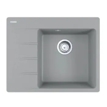 Virtuves izlietne Franke Centro Fragranīta CNG 611-62 TL/7, 62x50 cm, pelēks akmens 114.0637.491