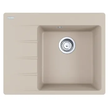 Virtuves izlietne Franke Centro Fragranīta CNG 611-62 TL/7, 62x50 cm, sahara 114.0637.163