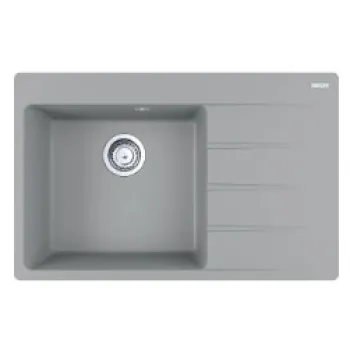 Virtuves izlietne Franke Centro Fragranīta CNG 611-78 TL/2, 78x50 cm, pelēks akmens 114.0637.516