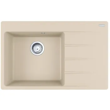 Virtuves izlietne Franke Centro Fragranīta CNG 611-78 TL/2, 78x50 cm, smilšu melanža 114.0637.514
