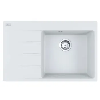 Virtuves izlietne Franke Centro Fragranīta CNG 611-78 TL/7, 78x50 cm, balta-ledus 114.0637.505