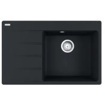 Virtuves izlietne Franke Centro Fragranīta CNG 611-78 TL/7, 78x50 cm, matēti melna 114.0637.506
