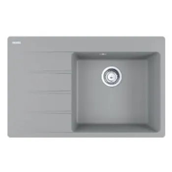 Virtuves izlietne Franke Centro Fragranīta CNG 611-78 TL/7, 78x50 cm, pelēks akmens 114.0637.509