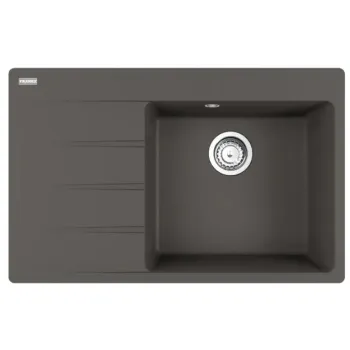 Virtuves izlietne Franke Centro Fragranīta CNG 611-78 TL/7, 78x50 cm, pelēks šīferis 114.0713.950