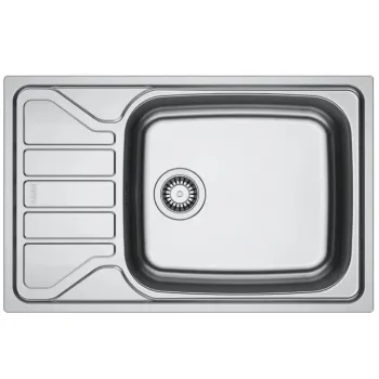 Virtuves izlietne Franke Flash FLN 611-78 LB, 78x50 cm, nerūsējošais tērauds 101.0712.174