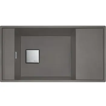Virtuves izlietne Franke Fresno Fragranīta FSG 211/111, 86x46 cm, pelēks akmens 135.0652.560