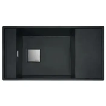 Virtuves izlietne Franke Fresno Fragranīta FSG 611-88, 88x50 cm, onikss 114.0616.906