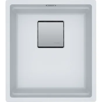 Virtuves izlietne Franke Kubus 2 Fragranīta KNG 110-37, 41x46 cm, balta-ledus 125.0672.041