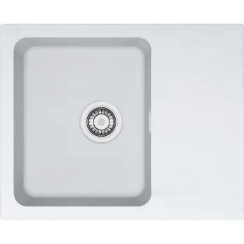 Virtuves izlietne Franke Orion Tectonite OID 611-62, 62x50 cm, balta 114.0288.566