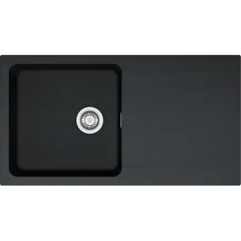 Virtuves izlietne Franke Orion Tectonite OID 611, 94x51 cm, melna 114.0288.543