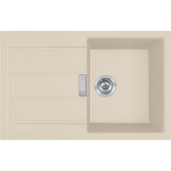 Virtuves izlietne Franke Sirius 2.0 Tectonite S2D 611-78, 78x50 cm, bēša 143.0670.896