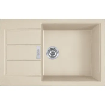 Virtuves izlietne Franke Sirius 2.0 Tectonite S2D 611-78 XL, 78x50 cm, bēša 143.0670.897
