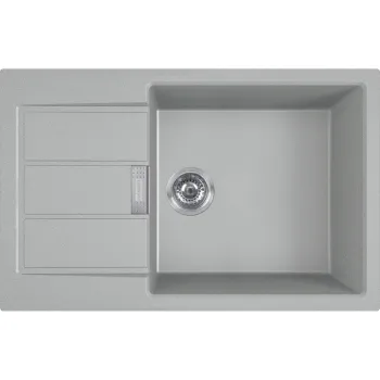 Virtuves izlietne Franke Sirius 2.0 Tectonite S2D 611-78 XL 78x50 cm, pelēka 143.0617.617