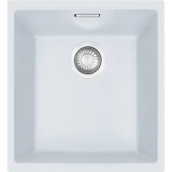 Virtuves izlietne Franke Sirius Tectonite SID 110-34, 37x44 cm, balta 125.0363.784