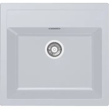 Virtuves izlietne Franke Sirius Tectonite SID 610, 56x53 cm, balta 114.0284.165